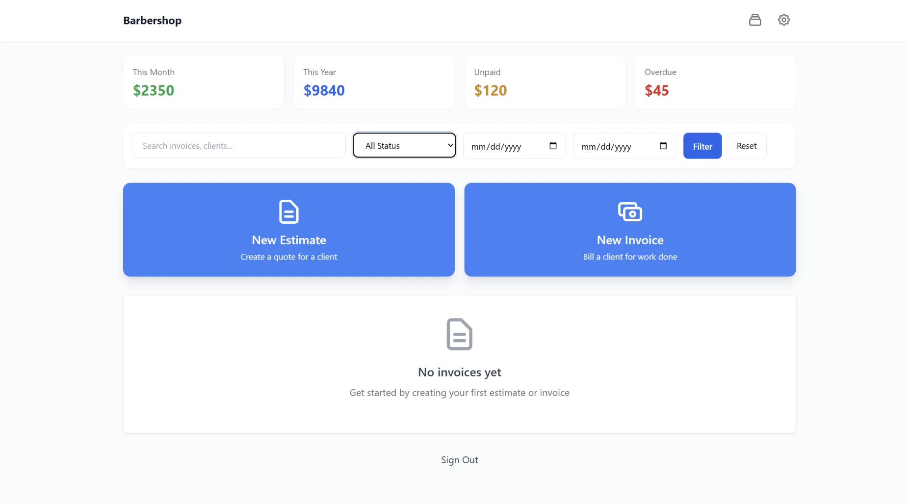 Smart Invoice